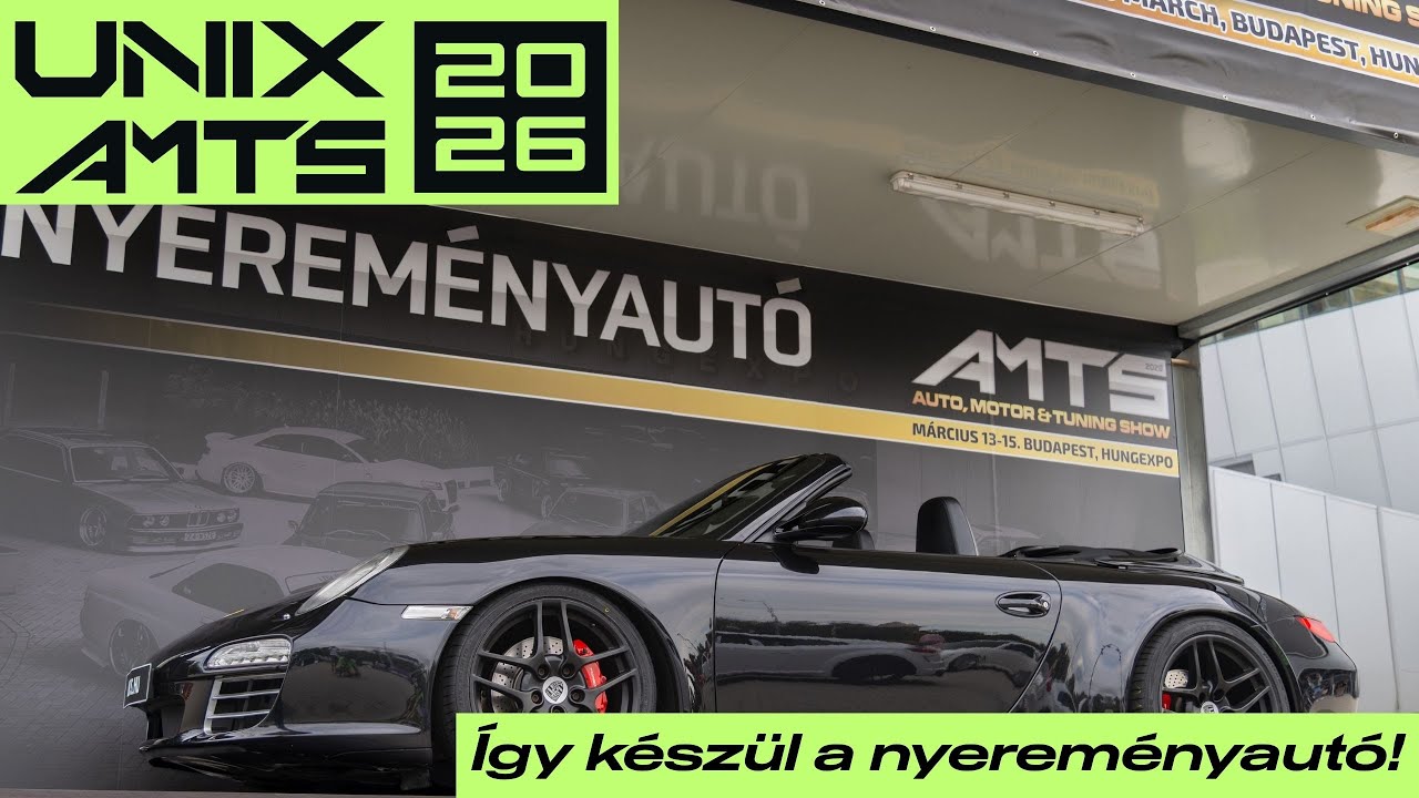 UNIX-AMTS 2026 Nyeremény Autó Felkészítése építésre!