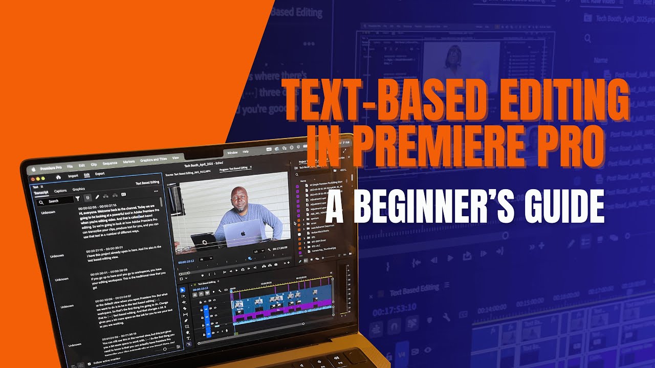 How to Transcribe and Edit Video by Text in Premiere Pro