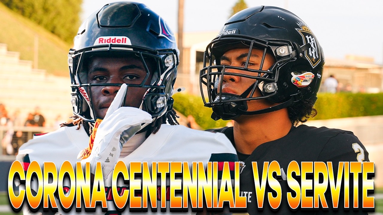 #9 Corona Centennial vs Servite‼️ Quentin Hale Goes Nuclear🤯 OC vs IE Clash In Week 0 Battle💥🎬 