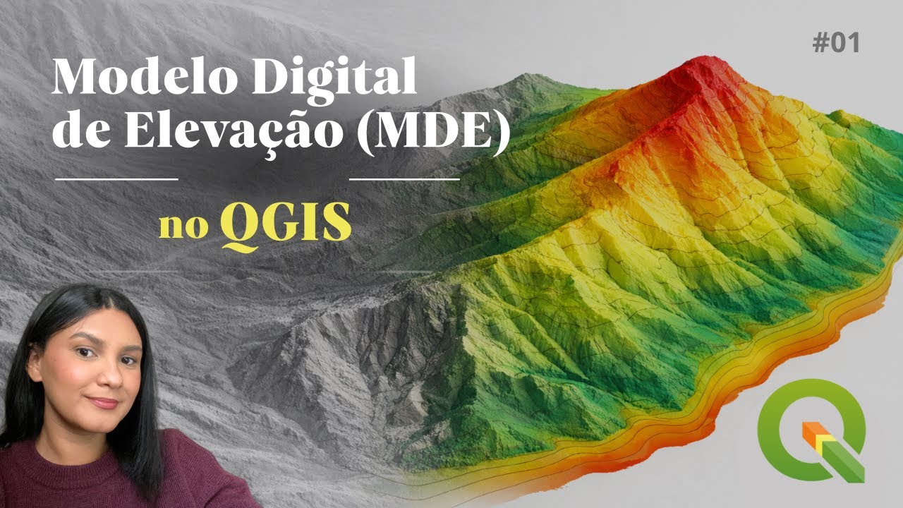 como baixar mde direto no qgis | QGIS COM CALMA #01