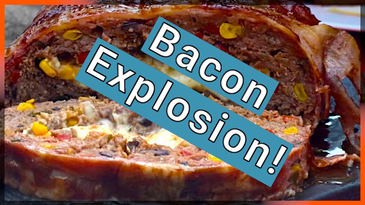 Tex-Mex Bacon Bomb vom Grill -  mit Jalapeños & Käse