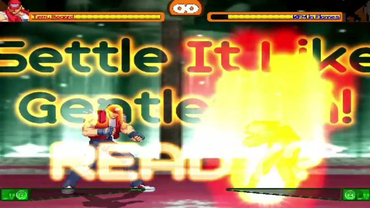 MG026 MUGEN - Terry Bogard #38 vs. Flames KFM (TheComet)