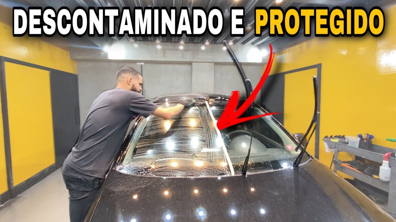 COMO TIRAR A CONTAMINAÇÃO DO VIDRO???