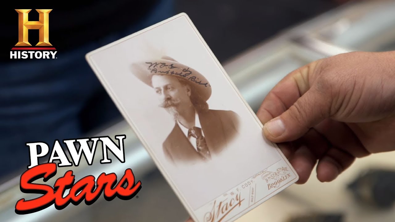 Buffalo Bill Signed Cabinet Card (Season 15) | Pawn Stars