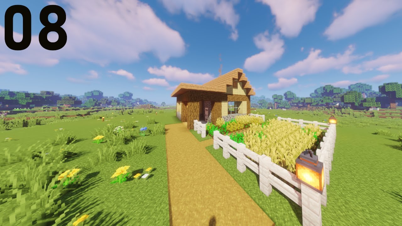 Ekspansja na nowe ziemie i tymczasowa chatka 🏠 | Minecraft Fabric [8#]