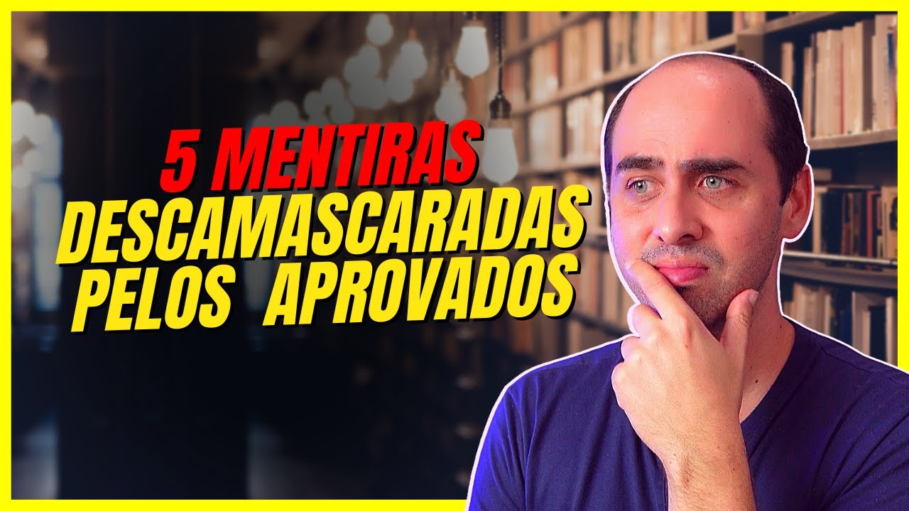 Pesquisas desmascaram 5 mentiras que voc&ecirc; escuta no mundo dos Concursos!