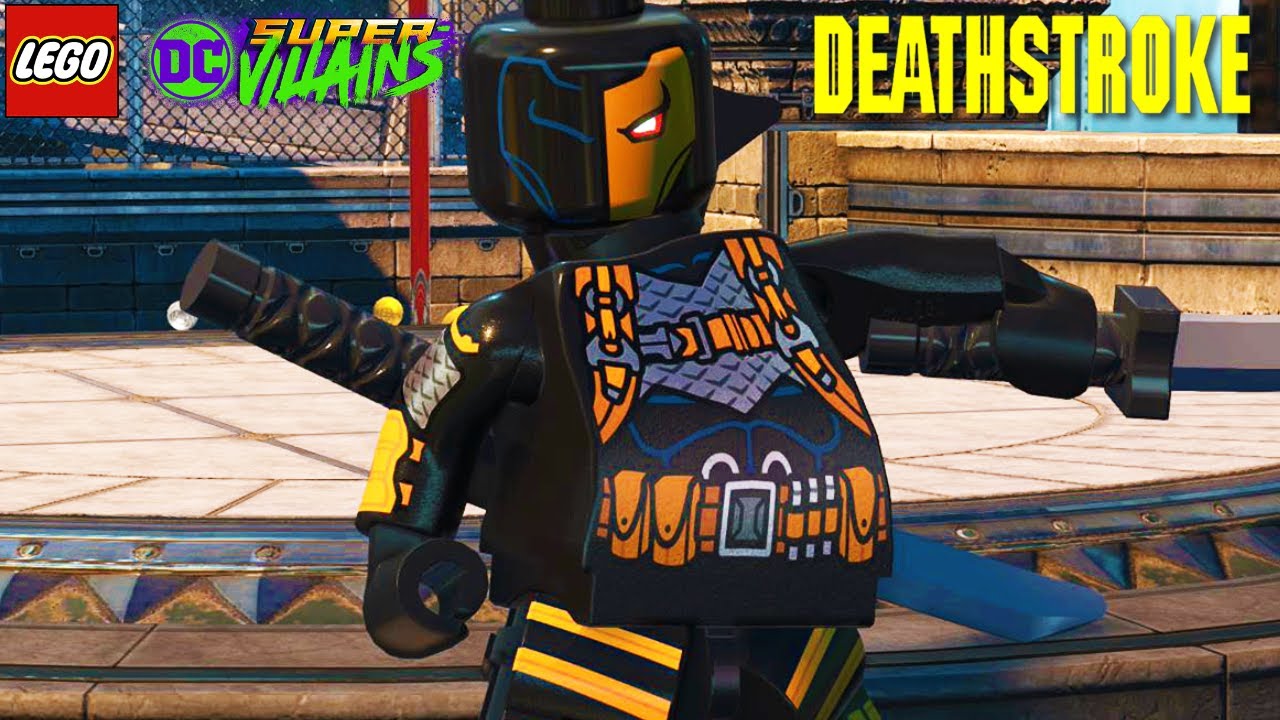 LEGO DC Super Villains Deathstroke Free Roam Gameplay