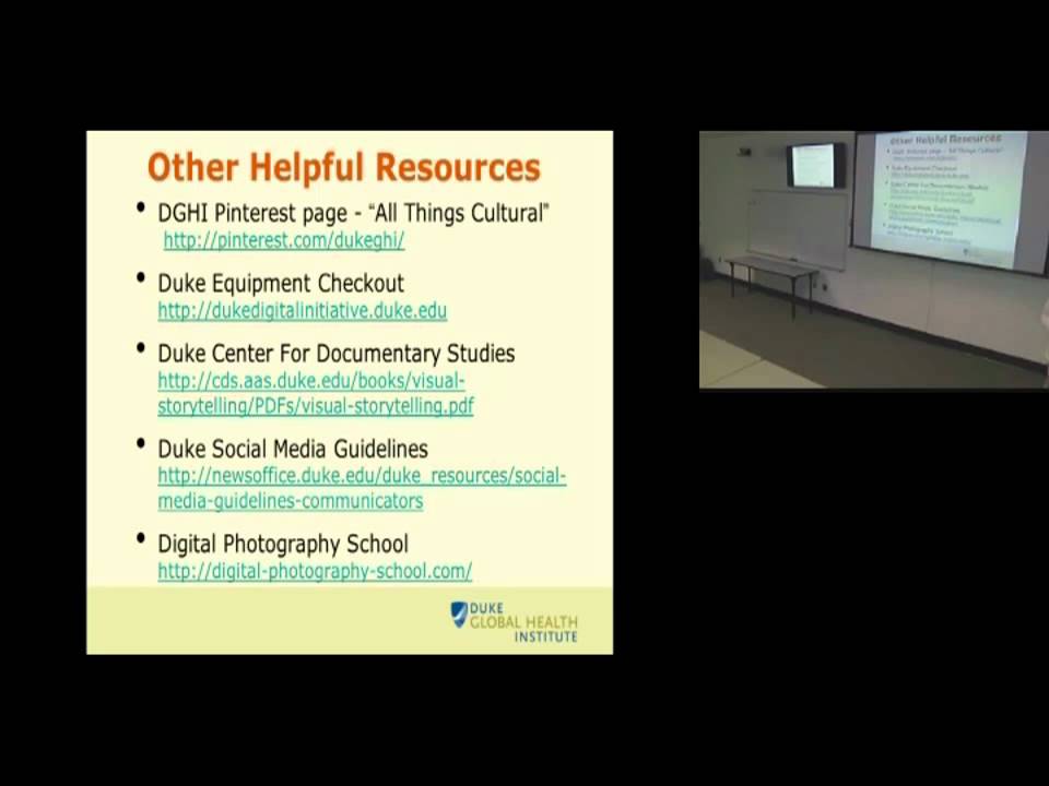 2012 DGHI Communication Fieldwork Workshop