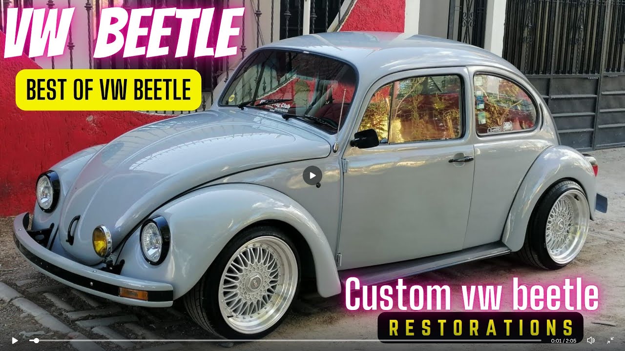 BEST OF VOLKSWAGEN BEETLE CUSTOM BUILDS COMPILATION: 3