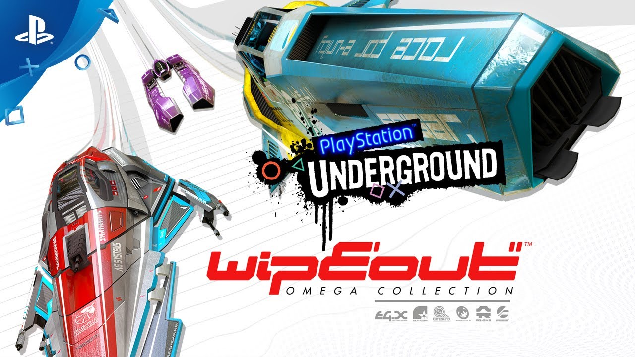 Wipeout Omega Collection PS4 Gameplay | PlayStation Underground