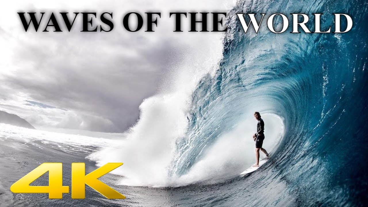 🔴4K (ASMR) 10 Hour Store Loop - Waves Of The World - All Locations -  With Relaxing Music☑️
