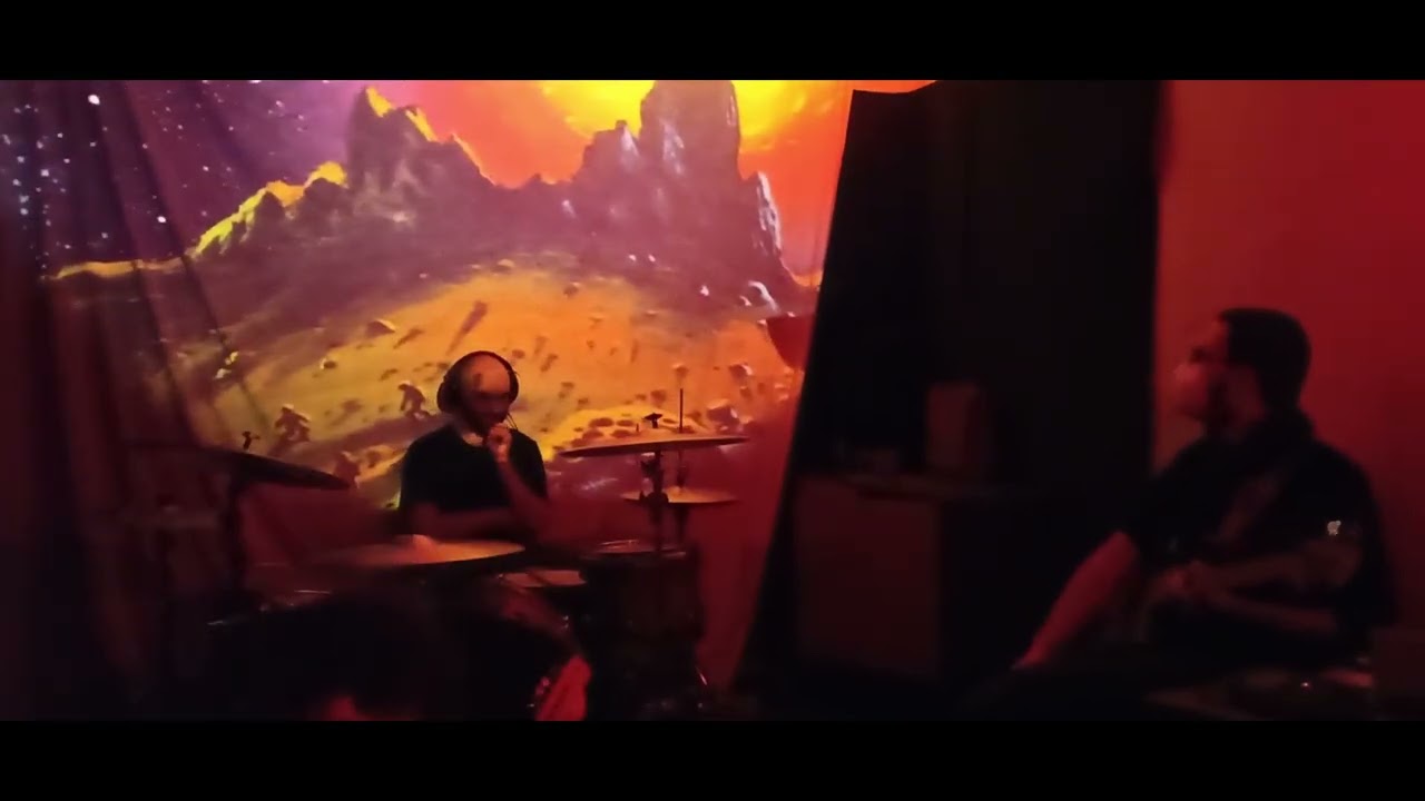 Fuzz Aldrin - Old Rehearsal Video of Mondmann+Satellitenschrott