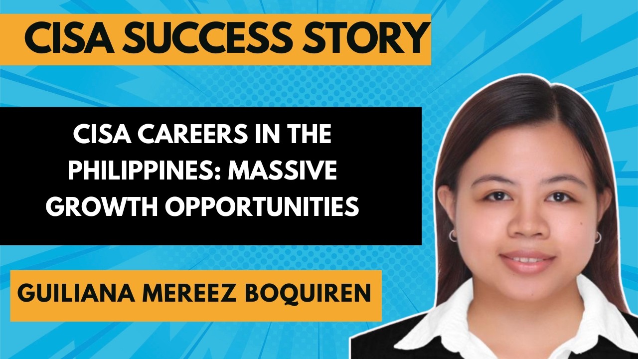 CISA Certification Scope in the Philippines | How I passed CISA Exam#CISATraining #cisa