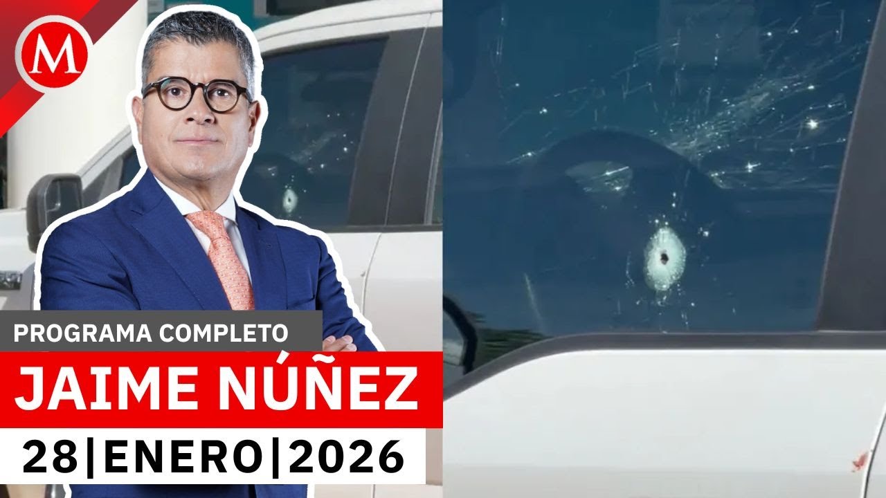 Ataque a balazos contra diputados de MC en Sinaloa | Jaime Núñez, 28 de enero de 2026