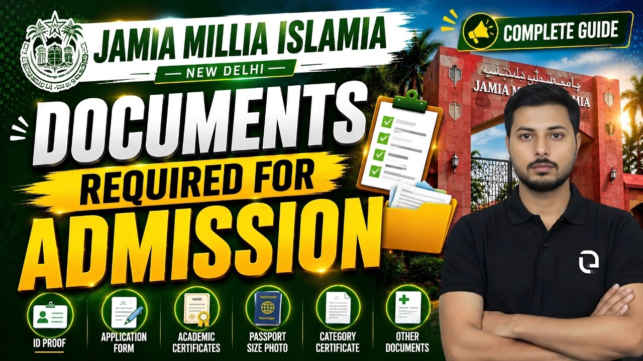 JMI BA LLB Admission 2026: Complete List of Documents Required 📄 | Don't Get Rejected!