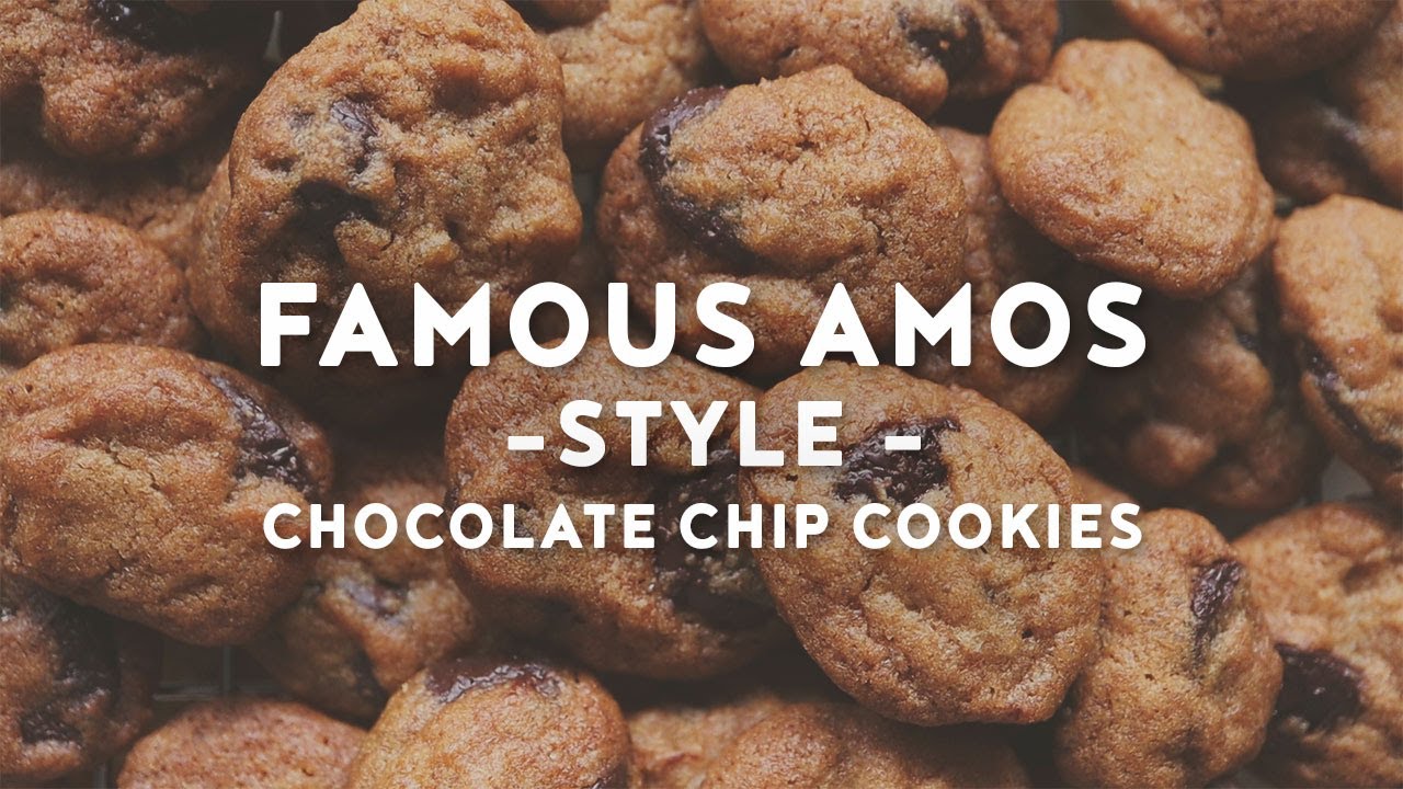 Crunchy Mini Chocolate Chip Cookies | Famous Amos Style Cookies
