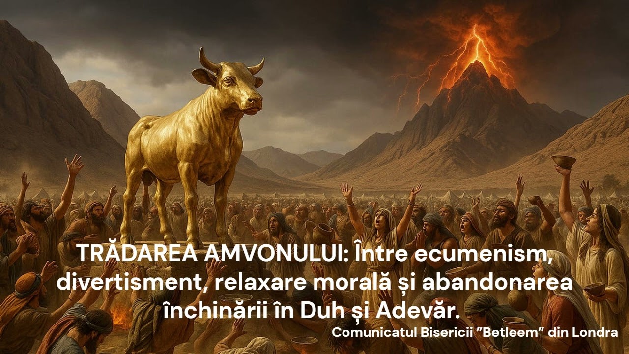 TRĂDAREA AMVONULUI - O analiză despre degradarea mediului creștin evanghelic