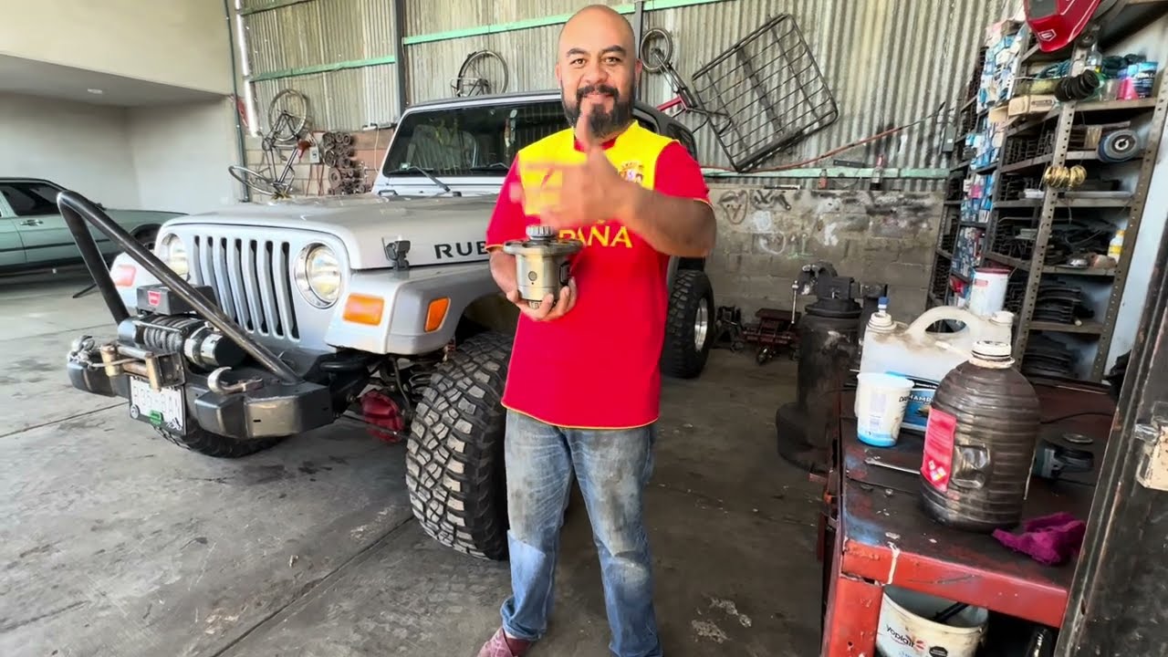 Cómo instalar un bloqueo de diferencial 50-50#mecanica #jeep