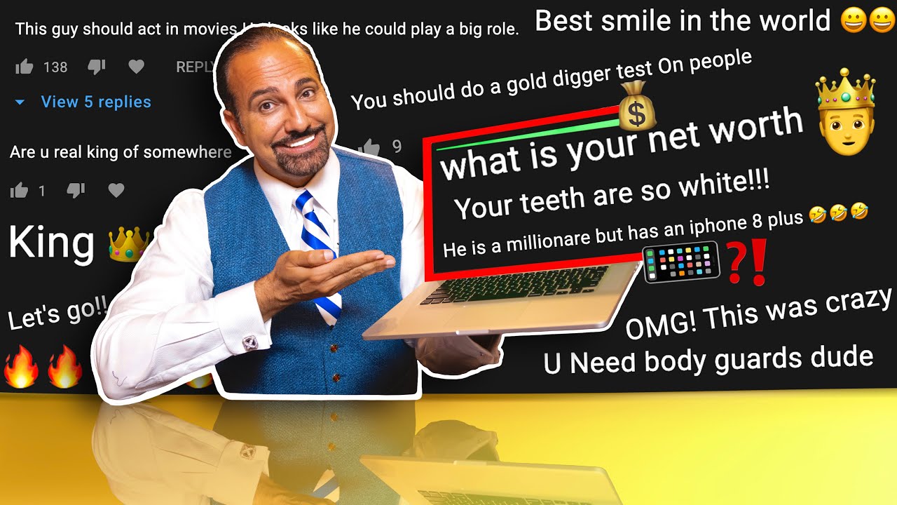 Gold Digger Test?! My Teeth, Old iPhone, Real King?? (comment reactions)