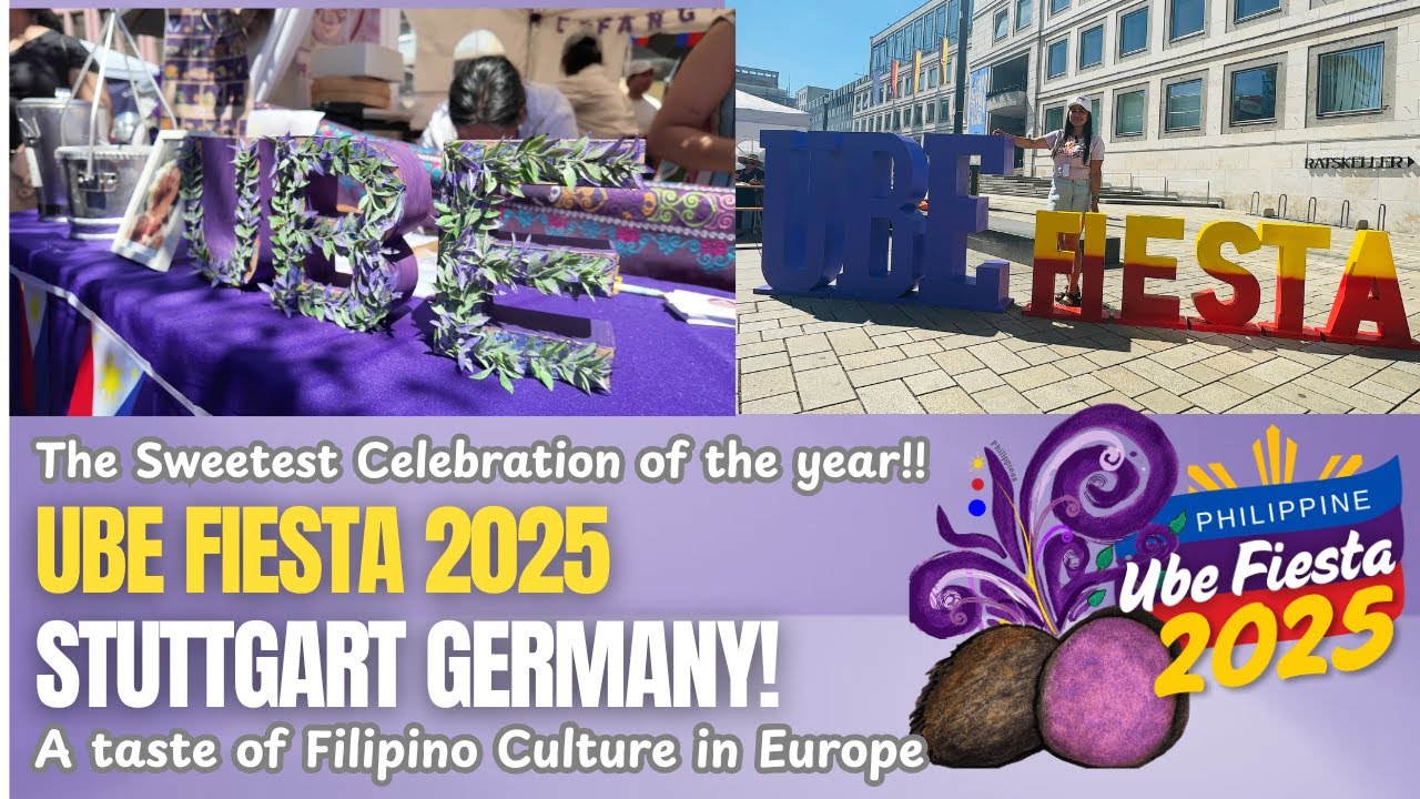 Ube Fiesta in Germany 2025 🇩🇪 🇵🇭 | A Taste of Filipino Culture in Europe @ubefiestaingermany7109