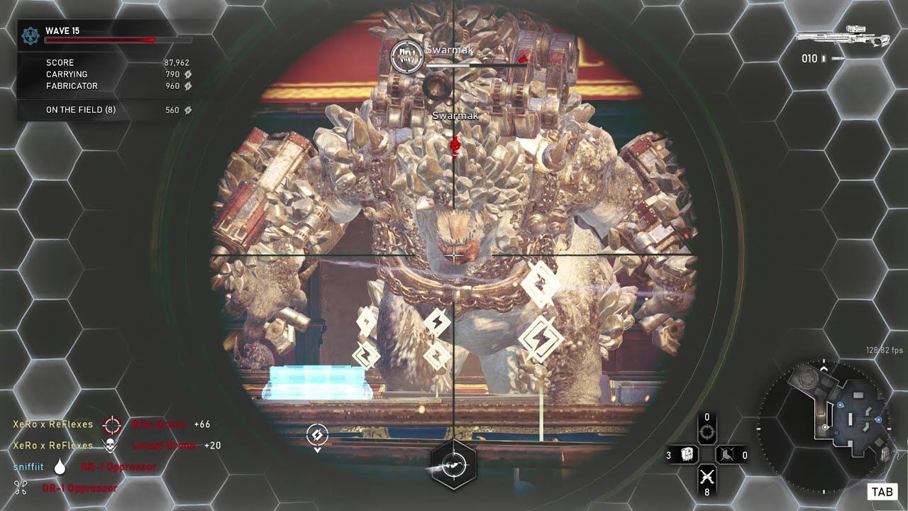 Gears 5 Master Horde Mania on Allfathers Arena as Marksman