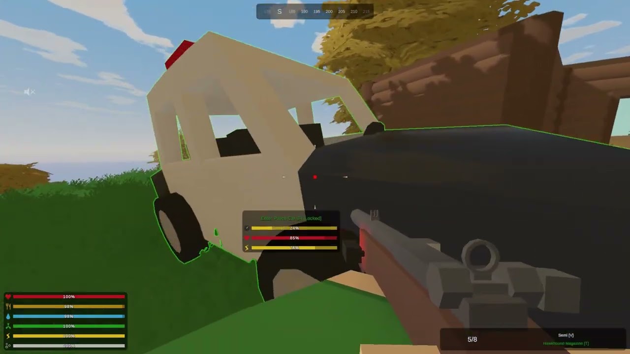 1v1 except one has 1000+ hours, an armory, is stacked, and has a range finder