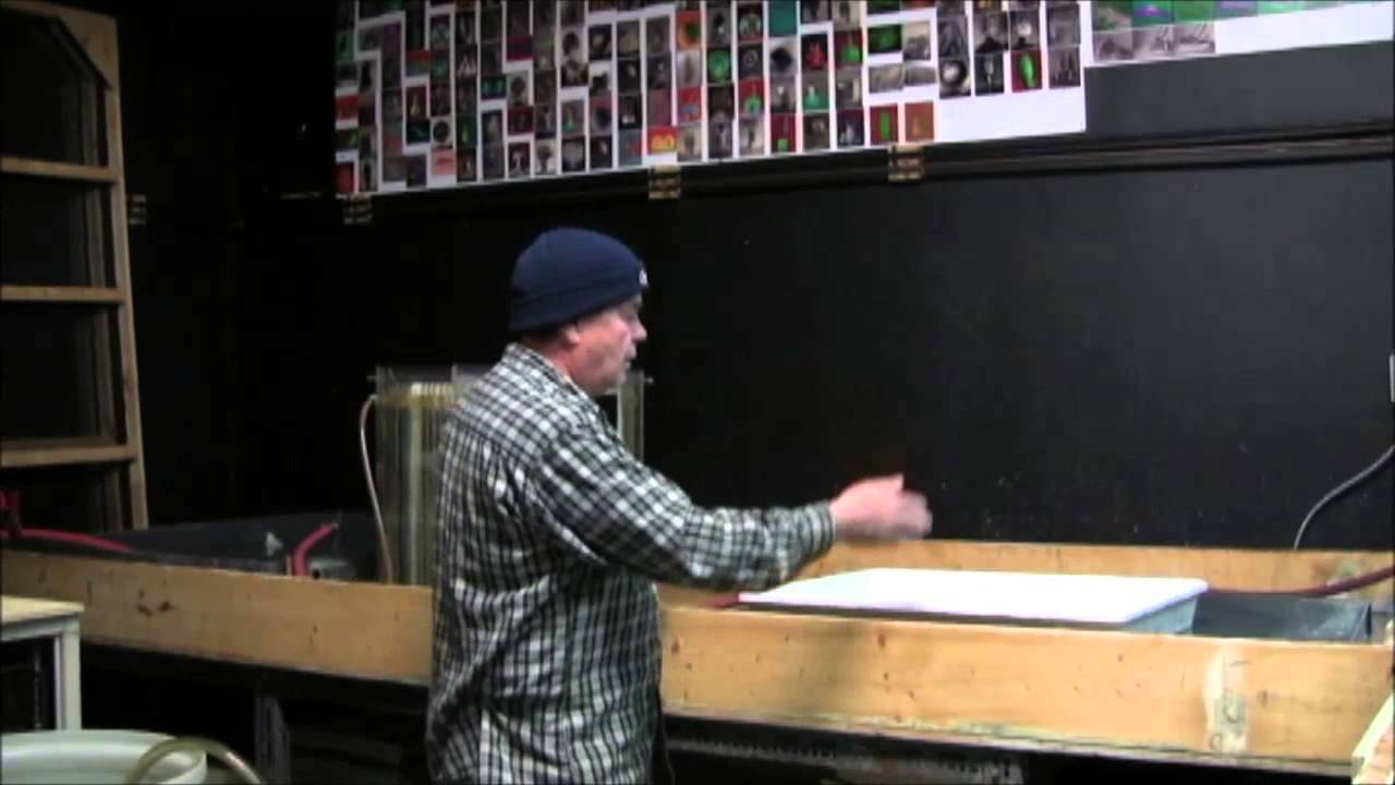 Darkroom  trays and washing
