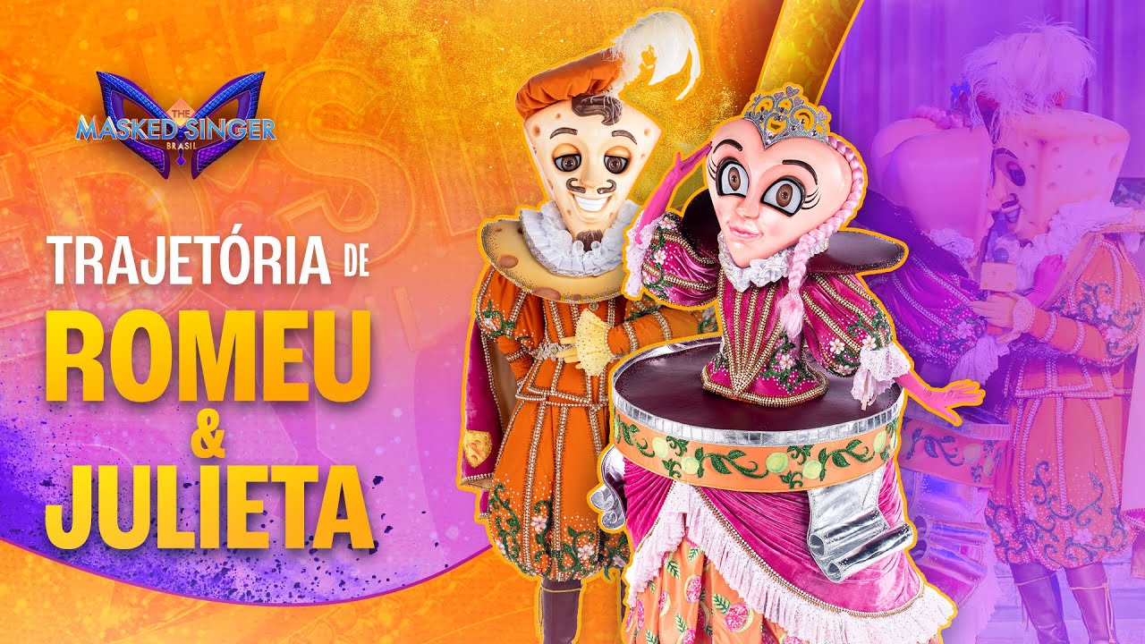 TRAJETÓRIA DE ROMEU E JULIETA l THE MASKED SINGER BRASIL l TEMPORADA 3