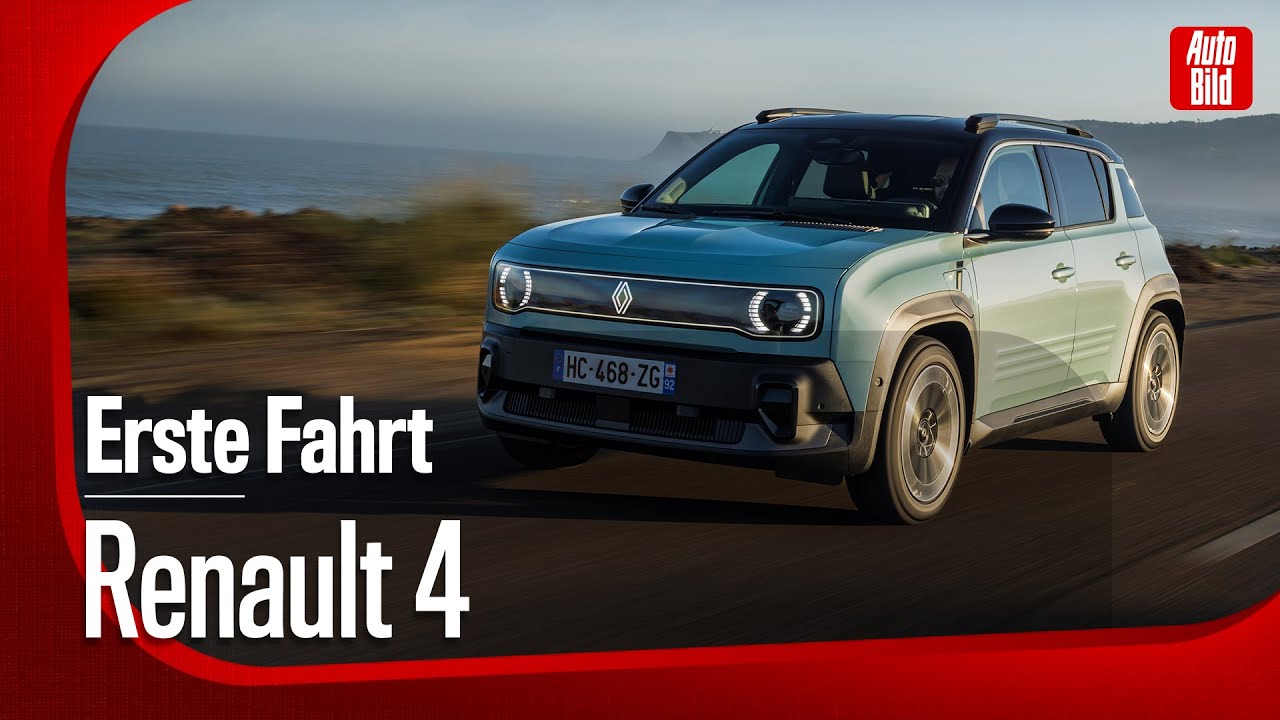 Erste Fahrt im elektrischen Renault 4 mit Holger Preiss