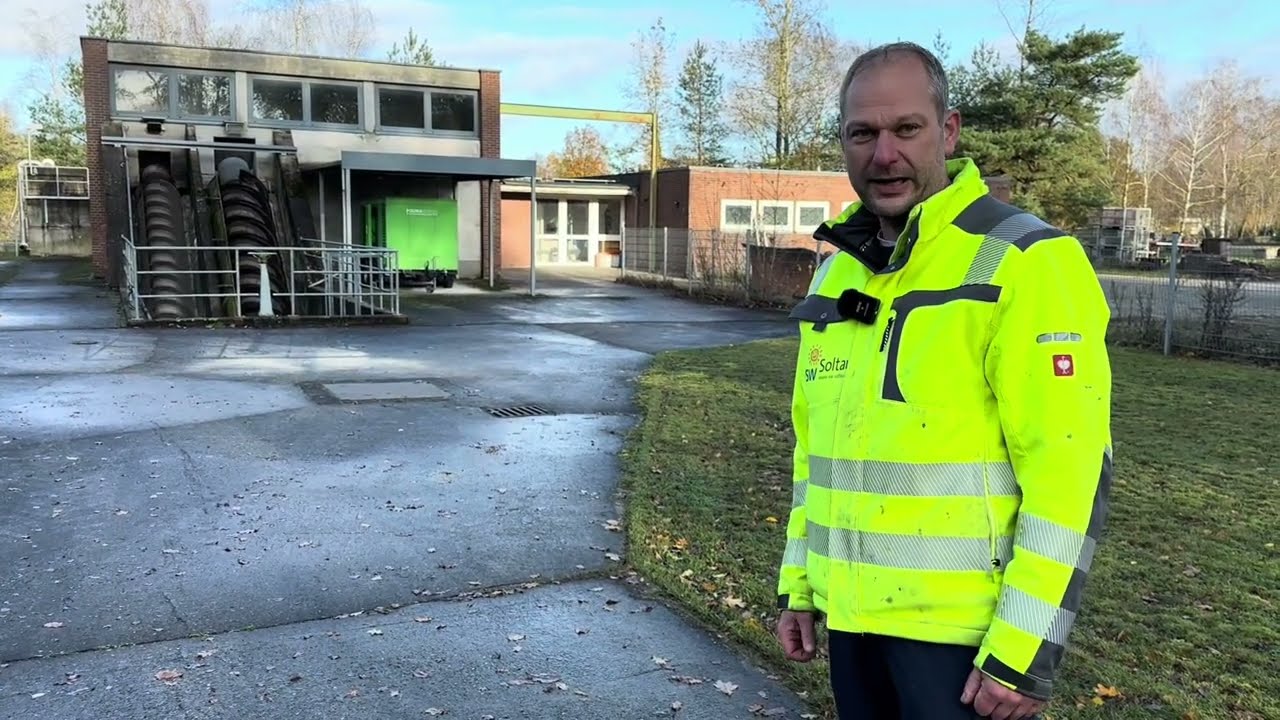 Moin - von den zwei Schnecken in unserem Pumpwerk
