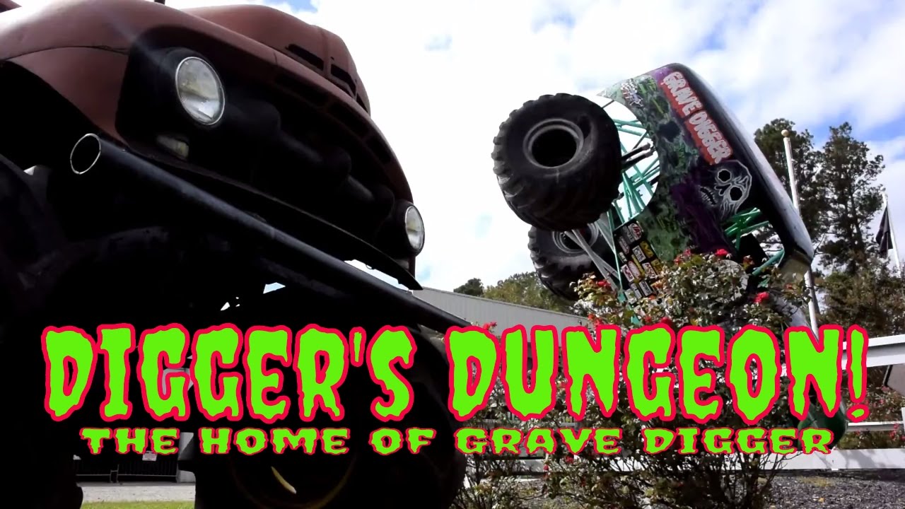 Monster Jam Travel VLOG - Visit Diggers Dungeon
