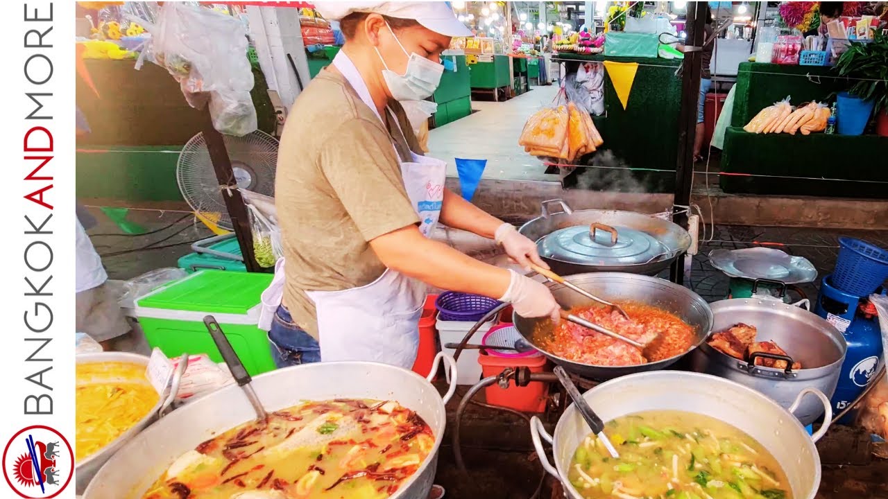 Best STREET FOOD Cooking Market in BANGKOK