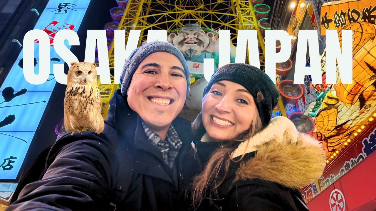 Osaka Japan 2026; 4 MUST Visit spots in one day! (Castle Food and Owls!!)