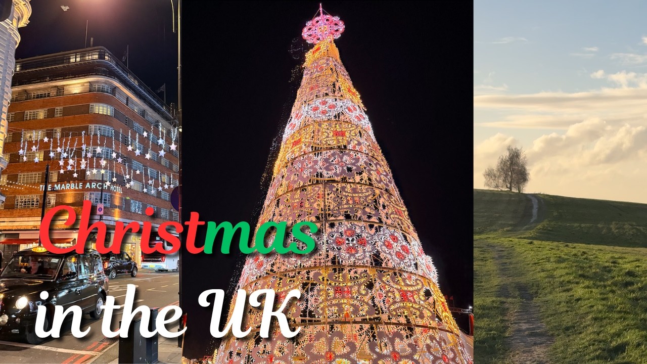 크리스마스에 진심인 영국... 🇬🇧 런던 나들이부터 윈터 원더랜드까지 풀코스