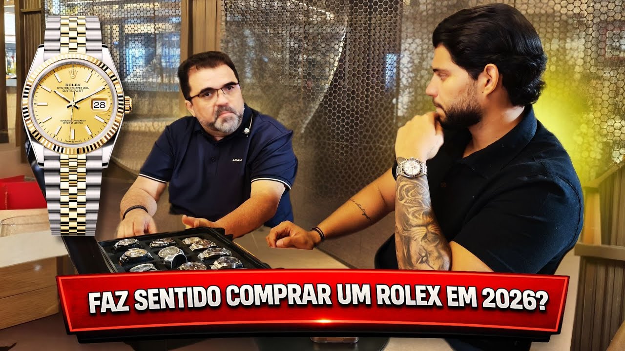 Comprar um ROLEX é investimento ou luxo? Minha decisão.
