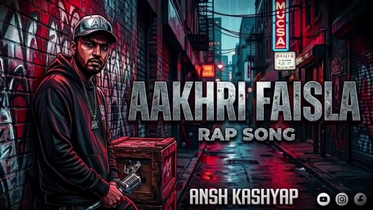 🎙AAKHRI FAISLA 👊| Official Hindi Rap Song 2026| Emotional Rap | Ansh Kashyap | MusicManiaTuneTales |