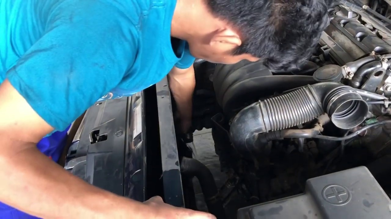 Cara Kuras air Radiator bikin mesin adem || peugeot 406