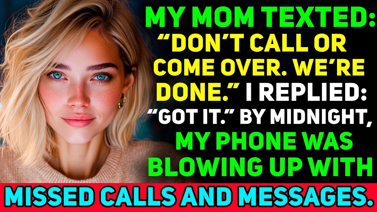 My Mom Said  “We Wish You Were Never Born” at My Graduation Dinner — So I Did What Nobody Expected