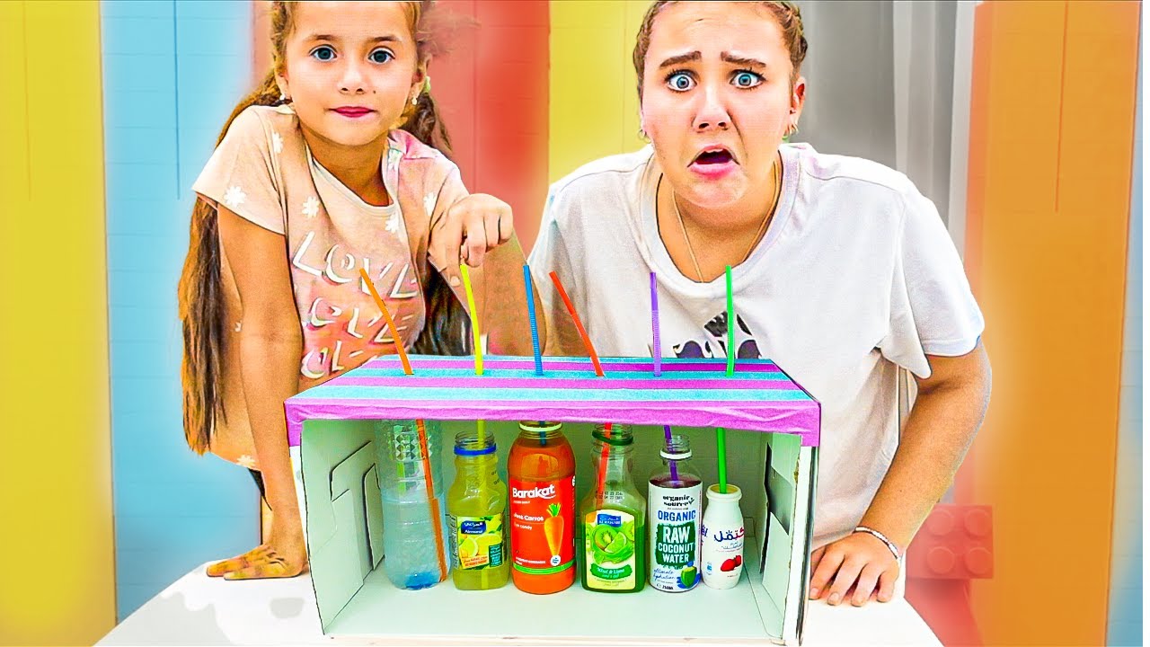 Ruby and Bonnie Guess The Drink Challenge!!