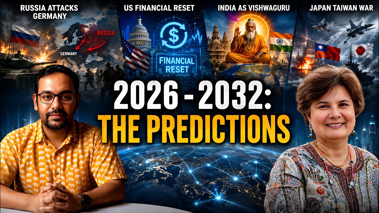 Прогнозы на 2026&ndash;2032 годы: новая карта Индии, крах рынка недвижимости, конфликт Китая и Тайваня,...