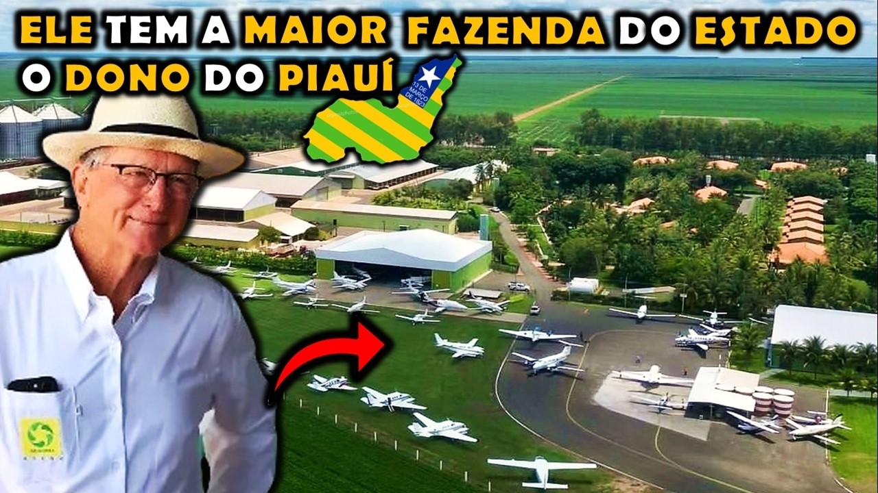 O REI do AGRO no PIAU&Iacute;! ELE &eacute; DONO da MAIOR FAZENDA do Estado!