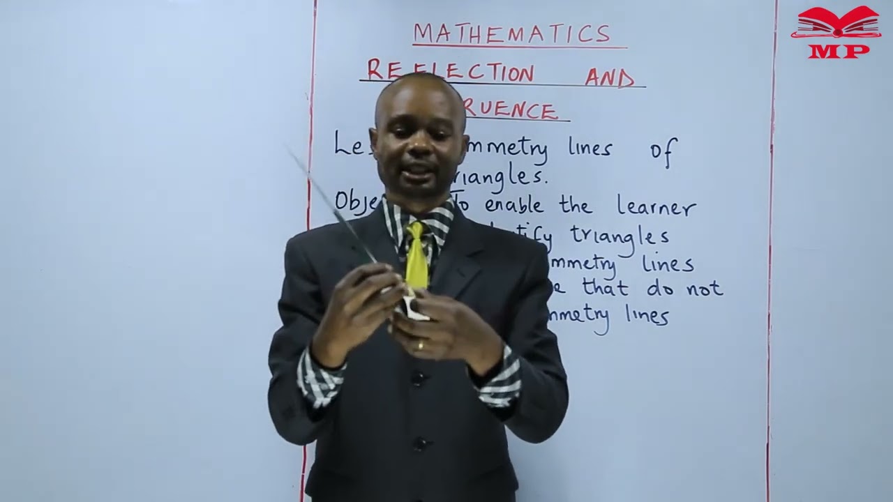 MATHEMATICS FORM 2_REFLECTION AND CONGRUENCE_Symmetry lines of triangles_L2