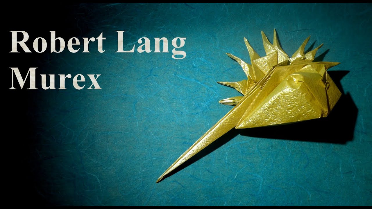 TUTORIEL Origami - Murex de Robert Lang