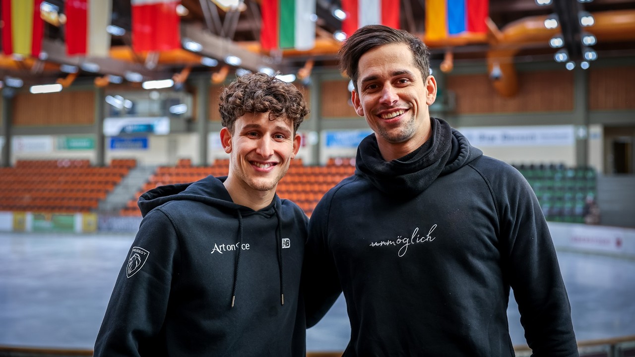 Ein Training mit Eiskunstlauf Europameister - Lukas Britschgi