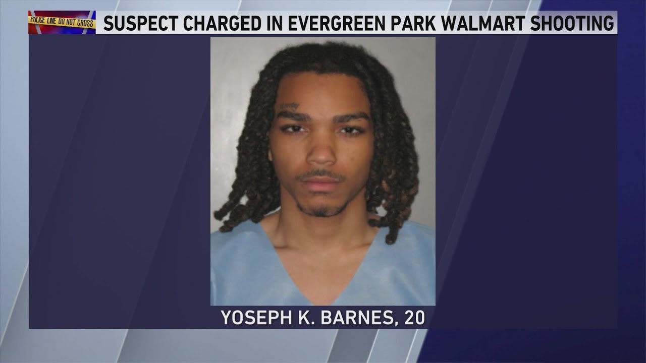 Man charged with attempted murder in Evergreen Park Walmart shooting