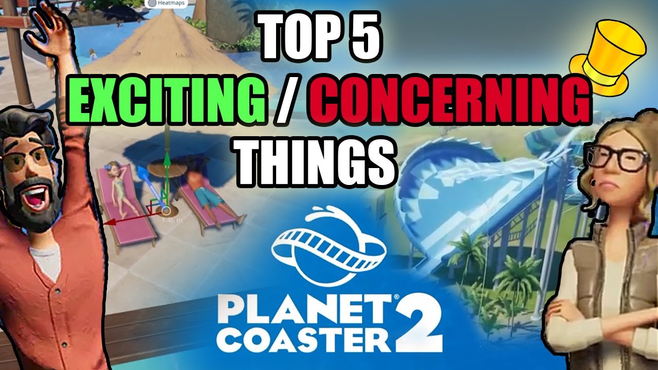 Planet Coaster 2 - Top 5 most EXCITING/concerning things - Tycoonist