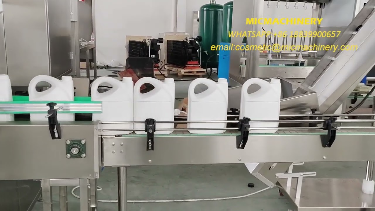 4 head gear pump filling machine