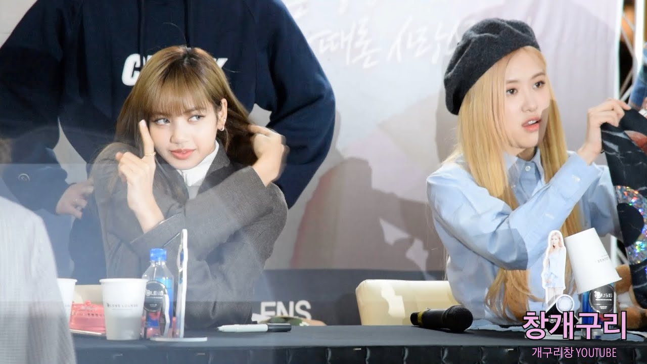 LISA(리사), ROSE(로제), JENNIE(제니), JISOO(지수)(AT. 블랙핑크 오렌즈 팬사인회(Olens With BLACKPINK FAN SIGNING EVENT))