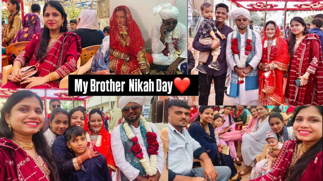 Nikah Day | my brother wedding vlog 
