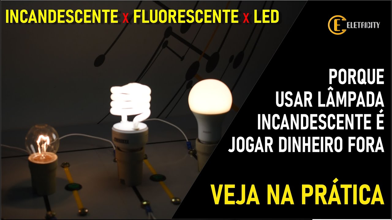 POR QUE USAR LÂMPADA INCANDESCENTE É JOGAR DINHEIRO FORA? 💸